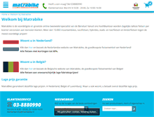 Tablet Screenshot of matrabike.be
