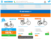 Tablet Screenshot of matrabike.nl